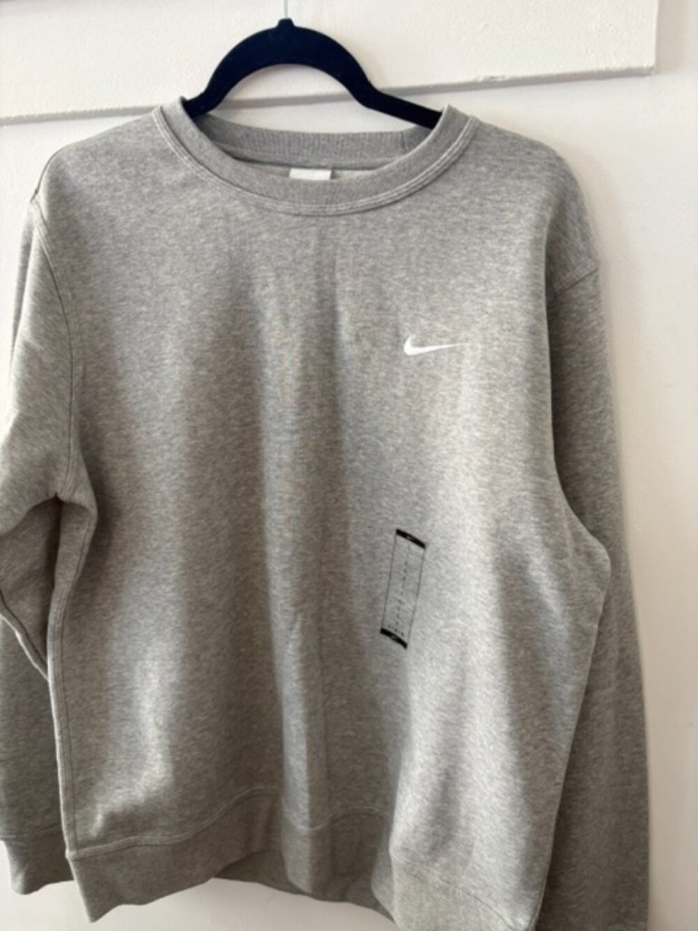 Grey Nike Crewneck Sweatshirt